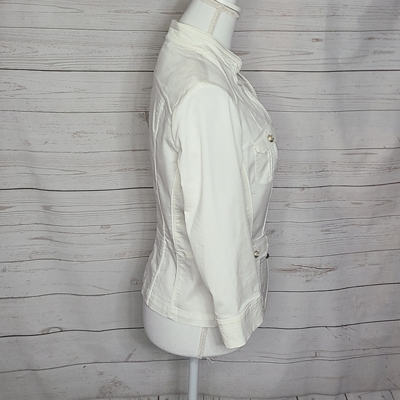 White House Black Market Jackets & Coats Whbm 34 Sleeve White